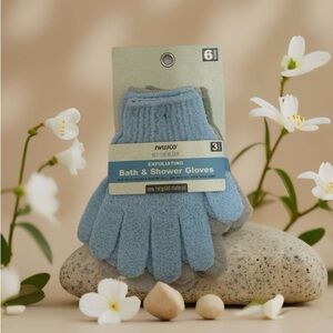 Eco Collection 3-Pack Exfoliating Bath & Shower Gloves